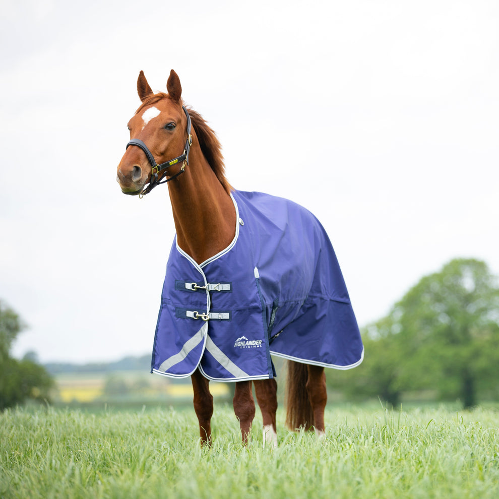 Highlander Original Lite Turnout Rug - Navy