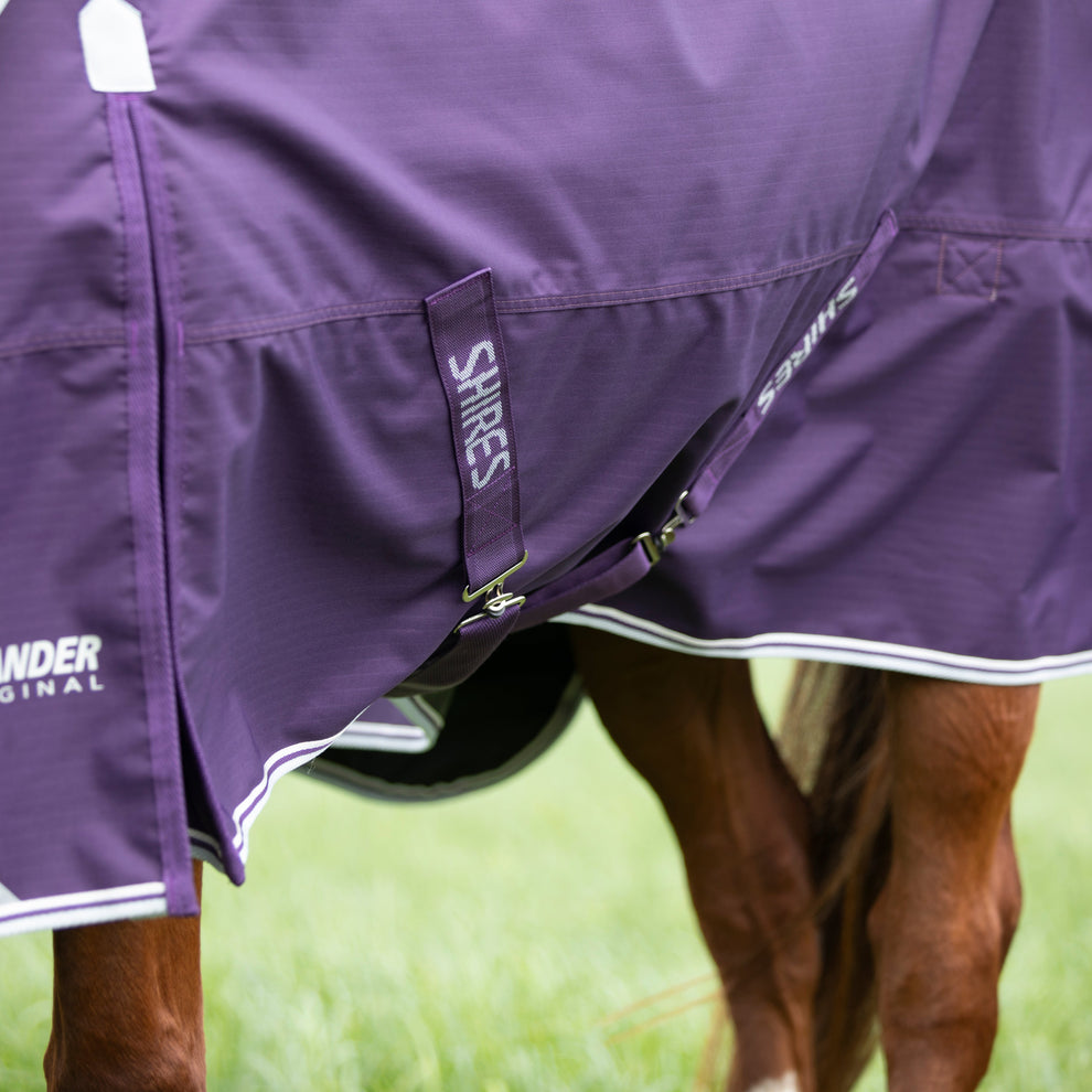 Highlander Original 100 Turnout Rug - Plum