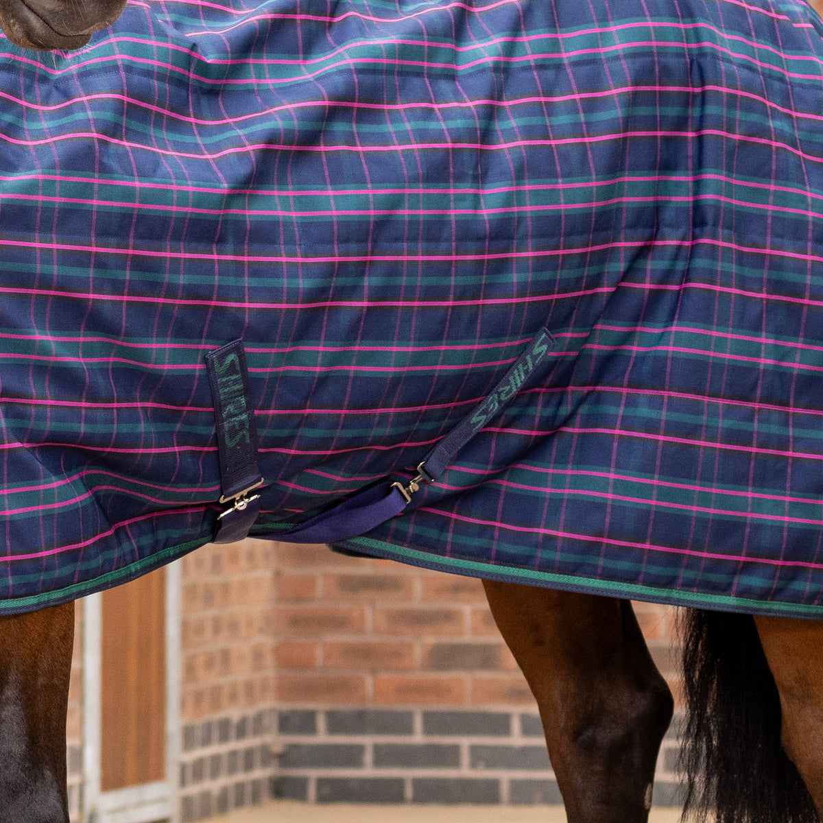 Tempest Plus 100 Combo Stable Rug - Navy Tartan