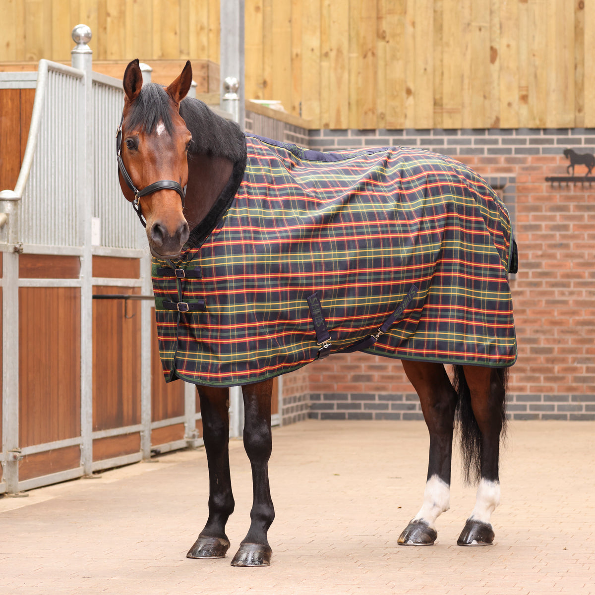 Tempest Plus Lite Stable Rug - Green Tartan