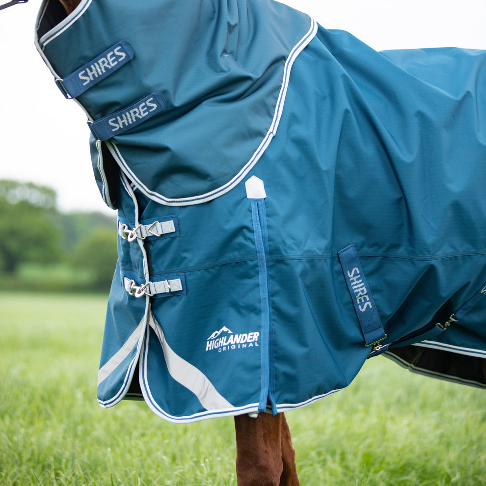 Highlander Original 50 Turnout Rug & Neck Set -Ocean