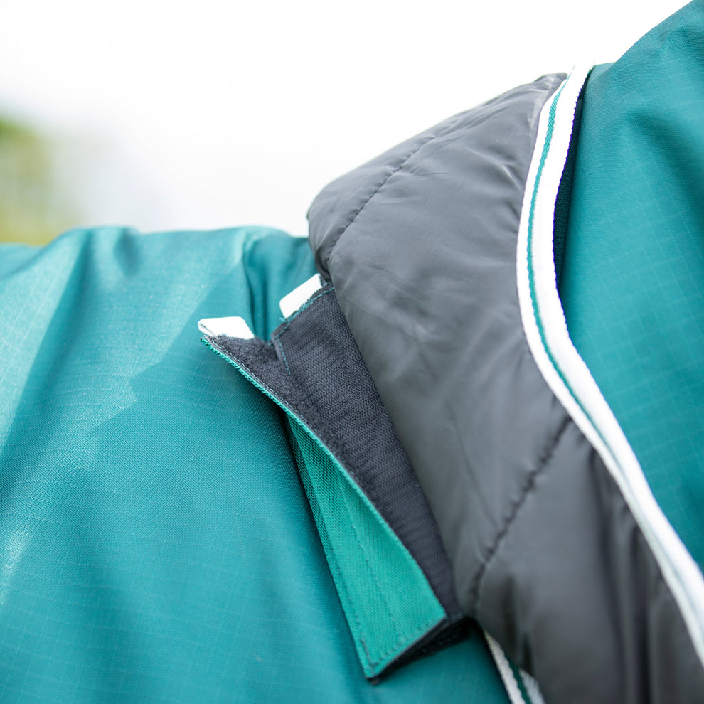 Highlander Original 300 Turnout Rug & Neck -Green