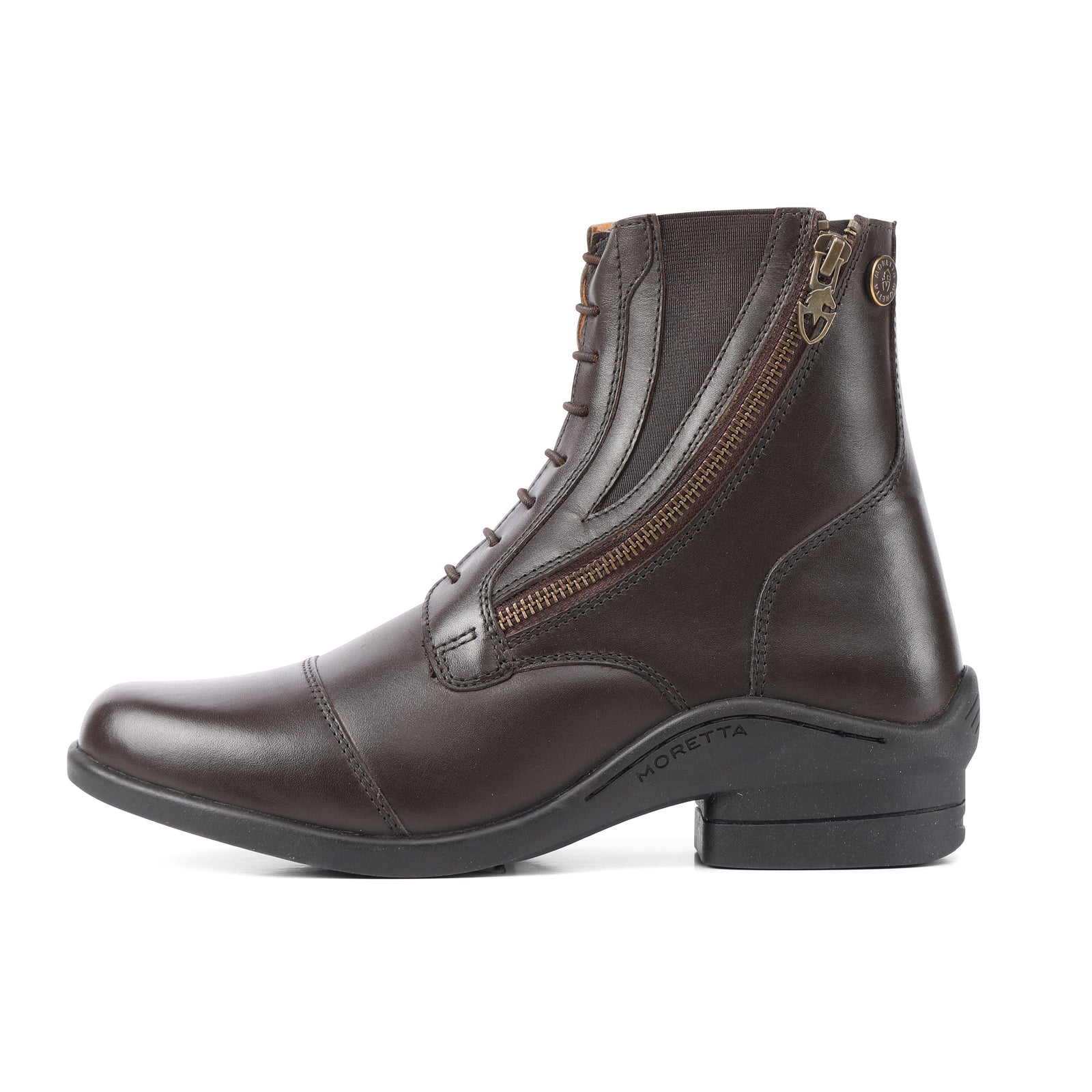 Moretta Alessia Leather Paddock Boot