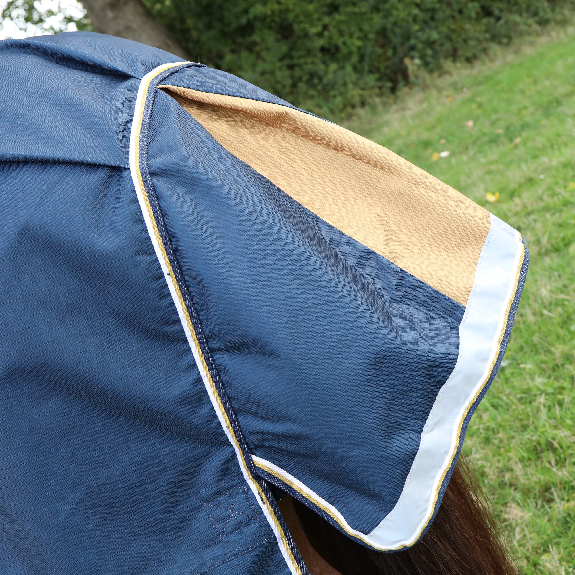Highlander Plus Lite Turnout Rug - Navy