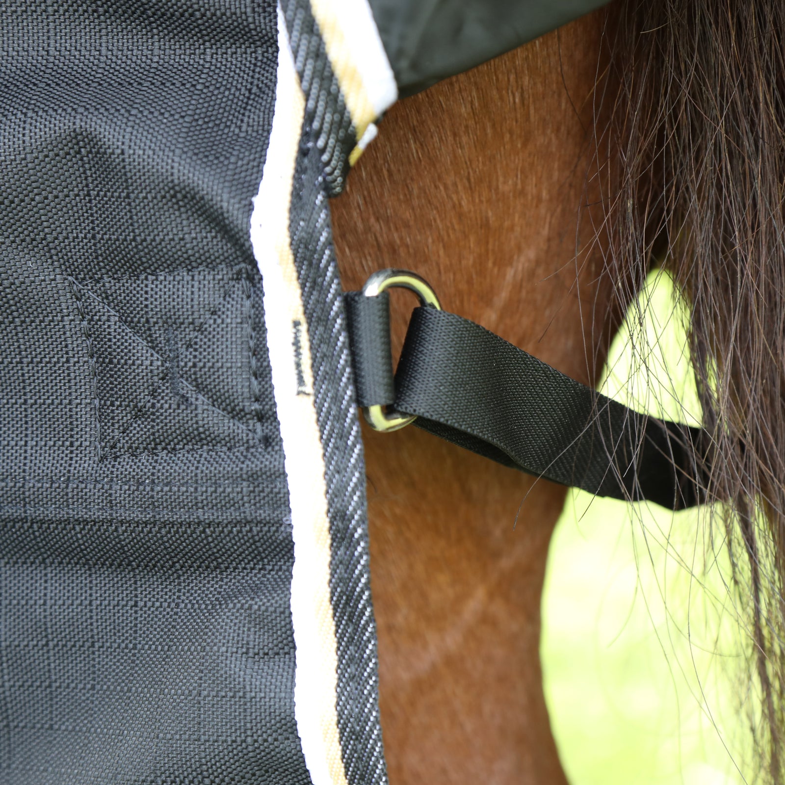 Highlander Plus 200g Turnout Rug - Black