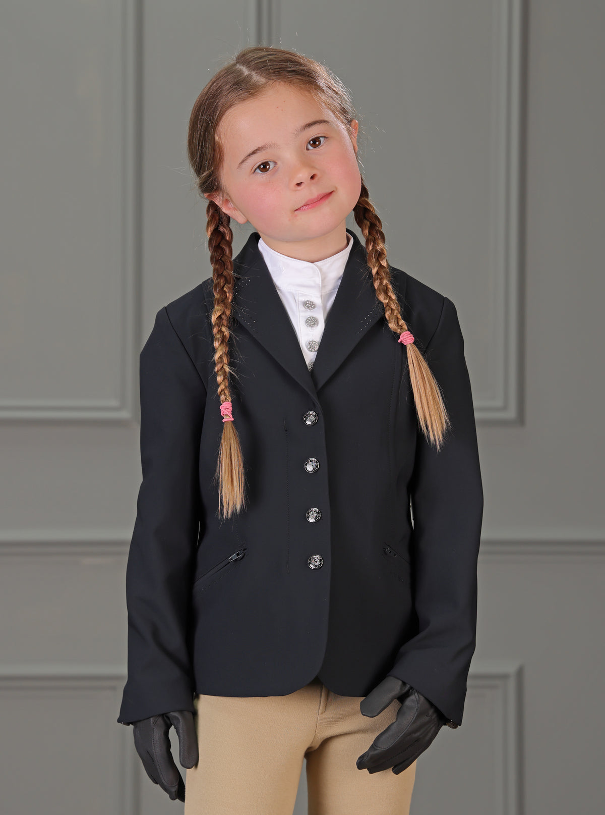 Aubrion Wellington Show Jacket - Young Rider