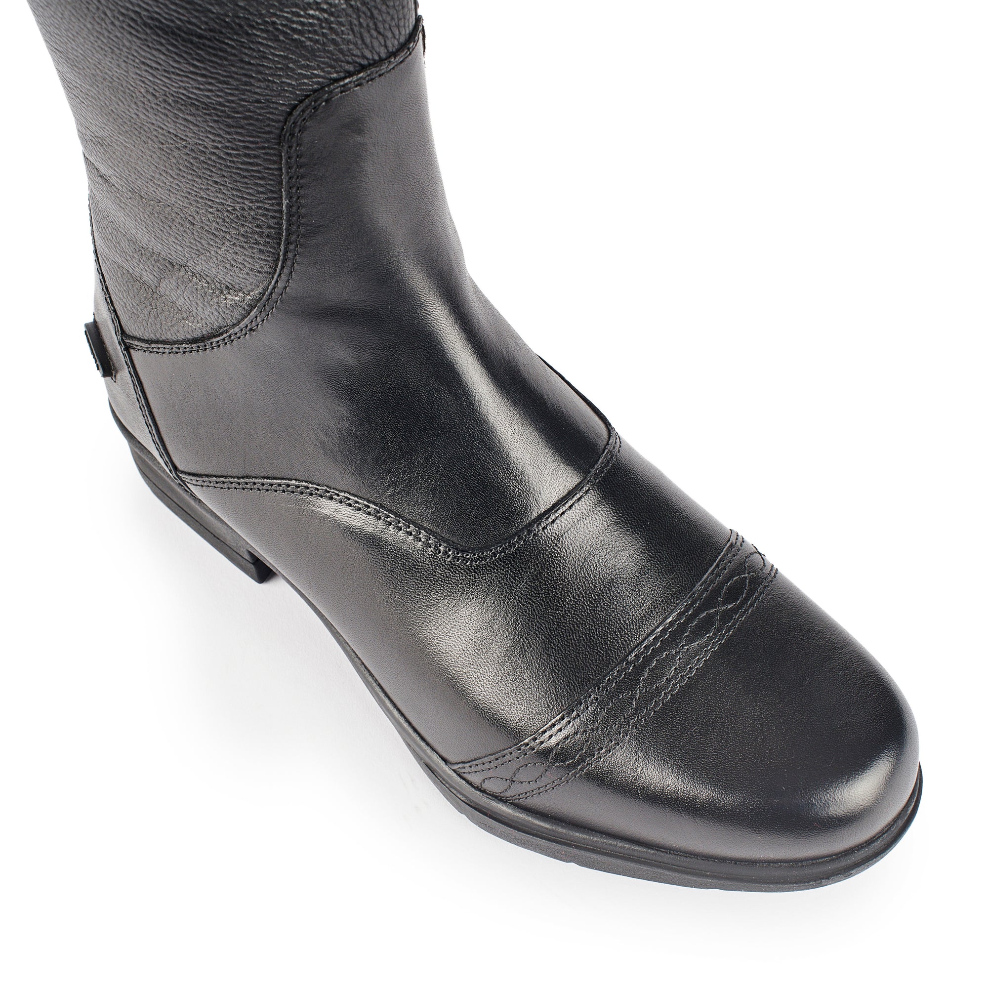 Moretta Aida Long Leather Riding Boots - Regular Calf