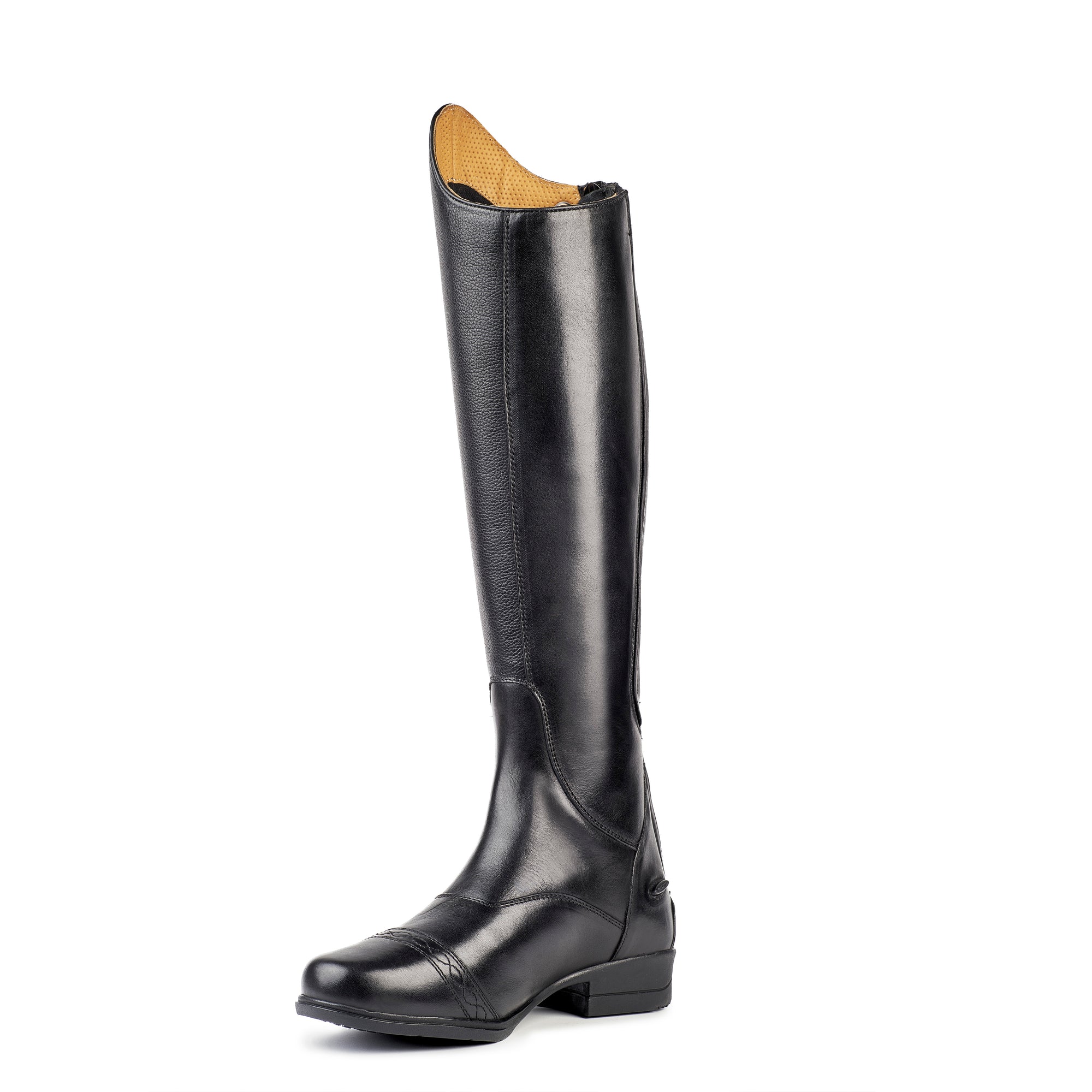 Moretta Aida Long Leather Riding Boots - Regular Calf