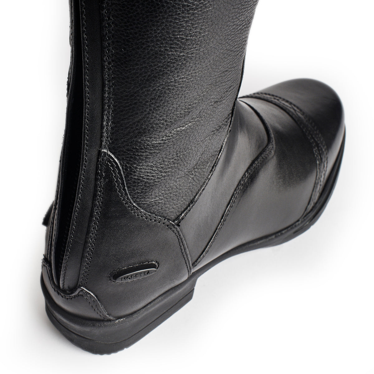 Moretta Aida Long Leather Riding Boots - Regular Calf