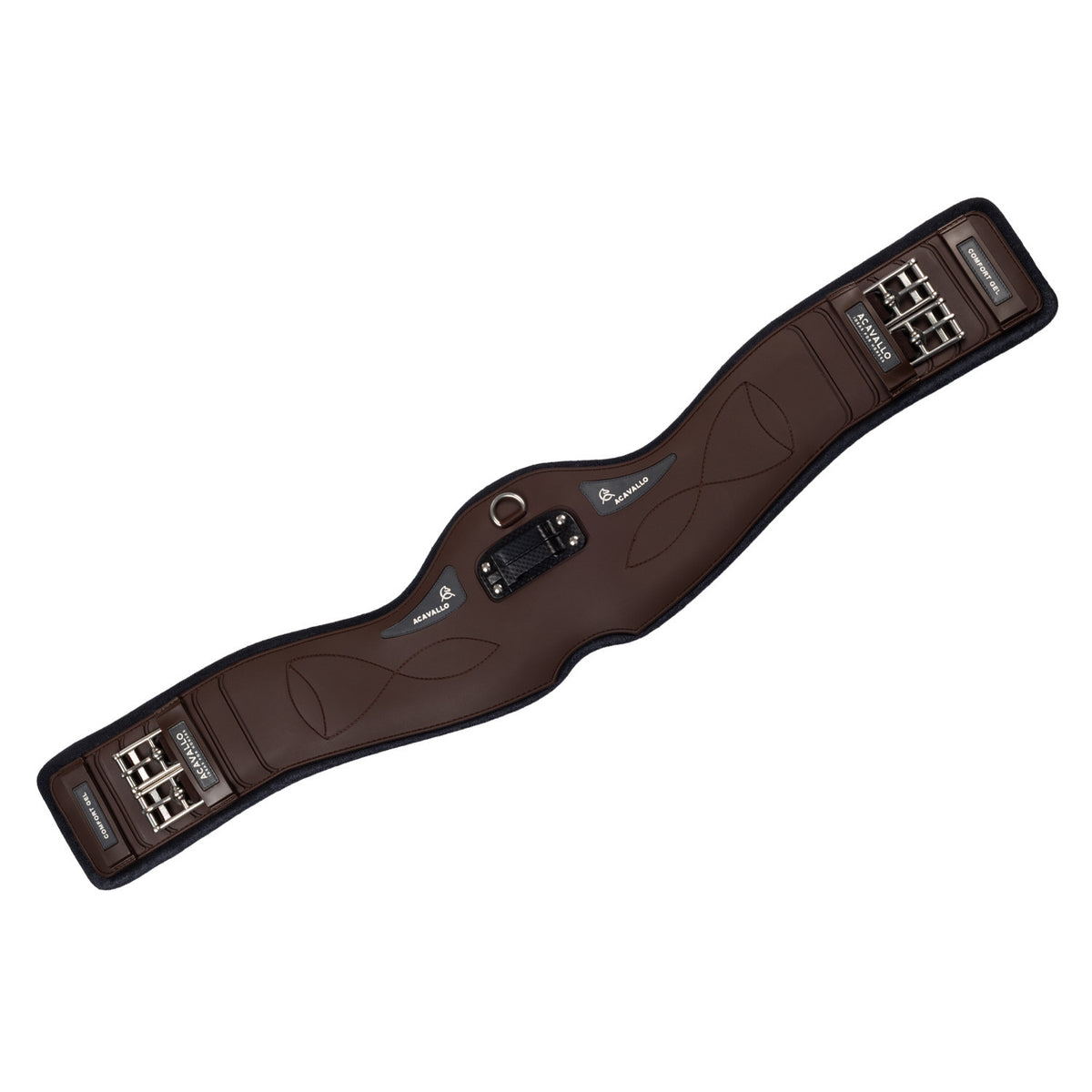 Anatomical dressage girth gel pvc