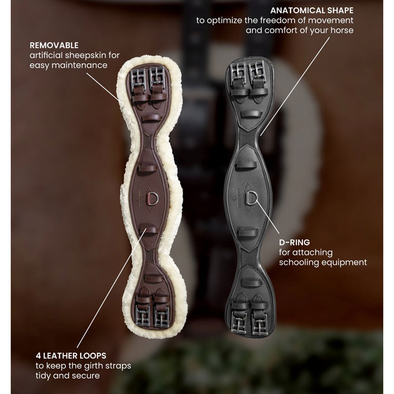 Kentucky Horsewear Sheepskin Anatomic Short Girth