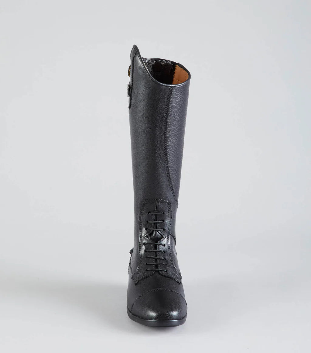 Premier Equine Anima Junior Synthetic Field Tall Riding Boot - Black