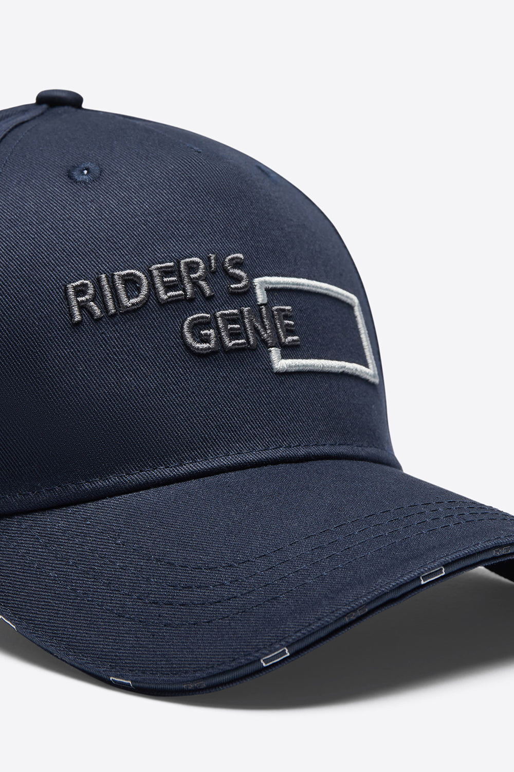 Riders Gene Print Baseball Cap - Navy
