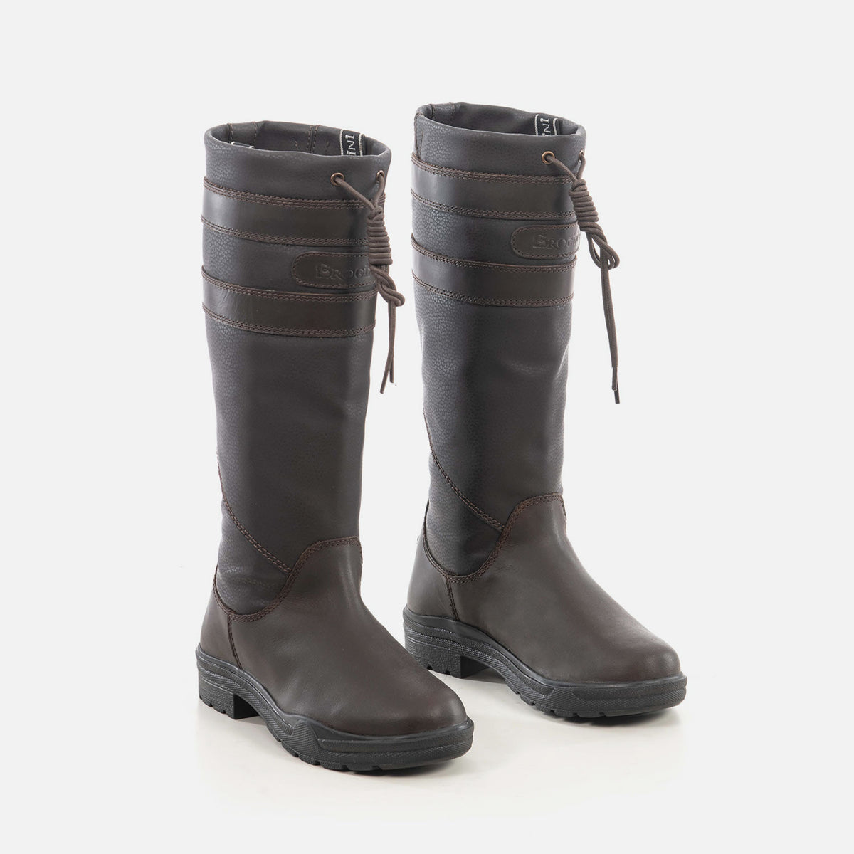 Brogini Longridge Piccino Country Boots - Brown