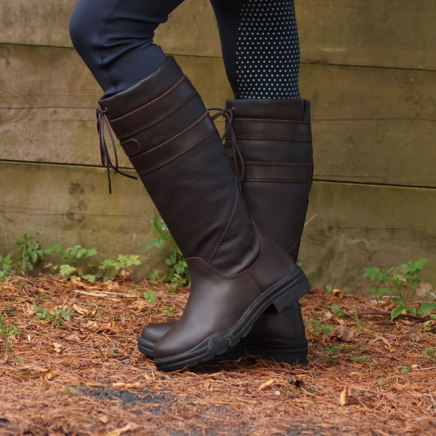 Brogini Longridge Piccino Country Boots - Brown