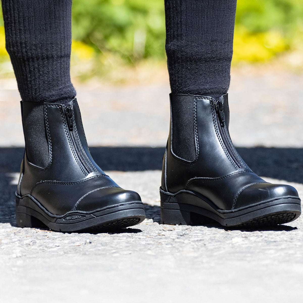 Brogini Mirfield Paddock Boots - Black