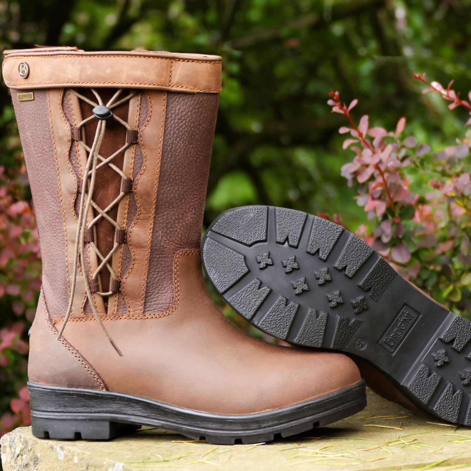 Brogini Tetbury Ankle Country Boots - Brown