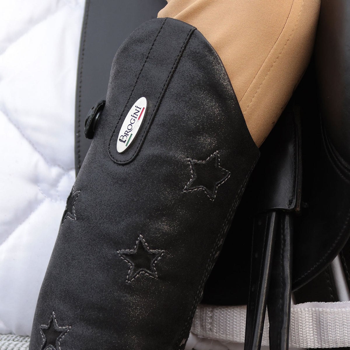 Brogini Carina Piccino Long Riding Boots - Black
