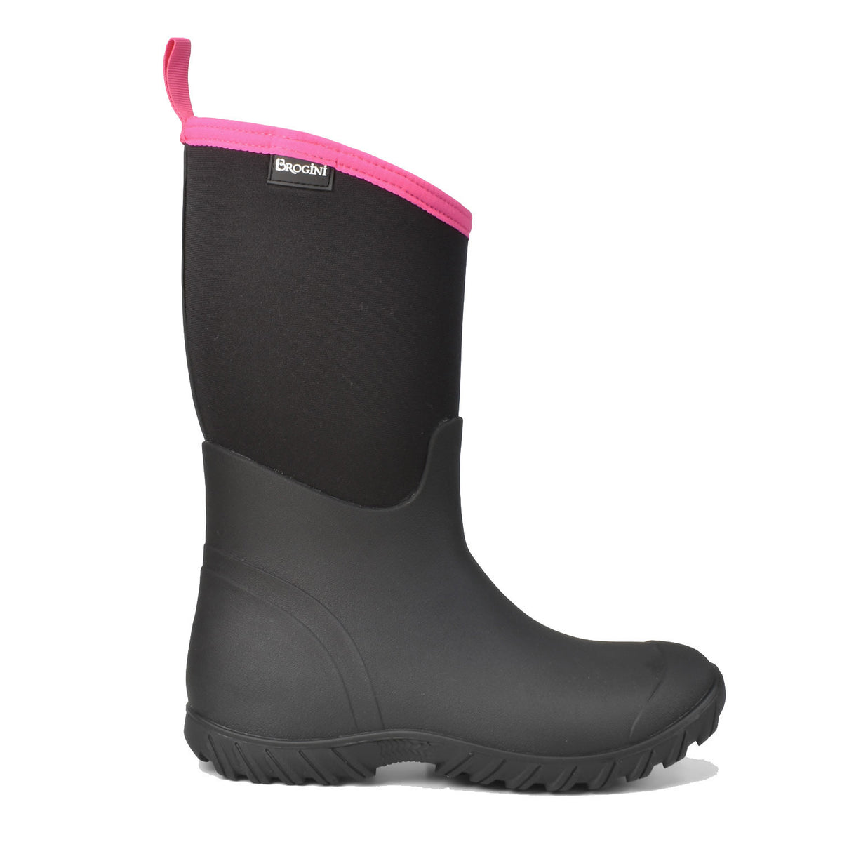 Brogini Keswick Ladies Muck Boots - Black/Pink