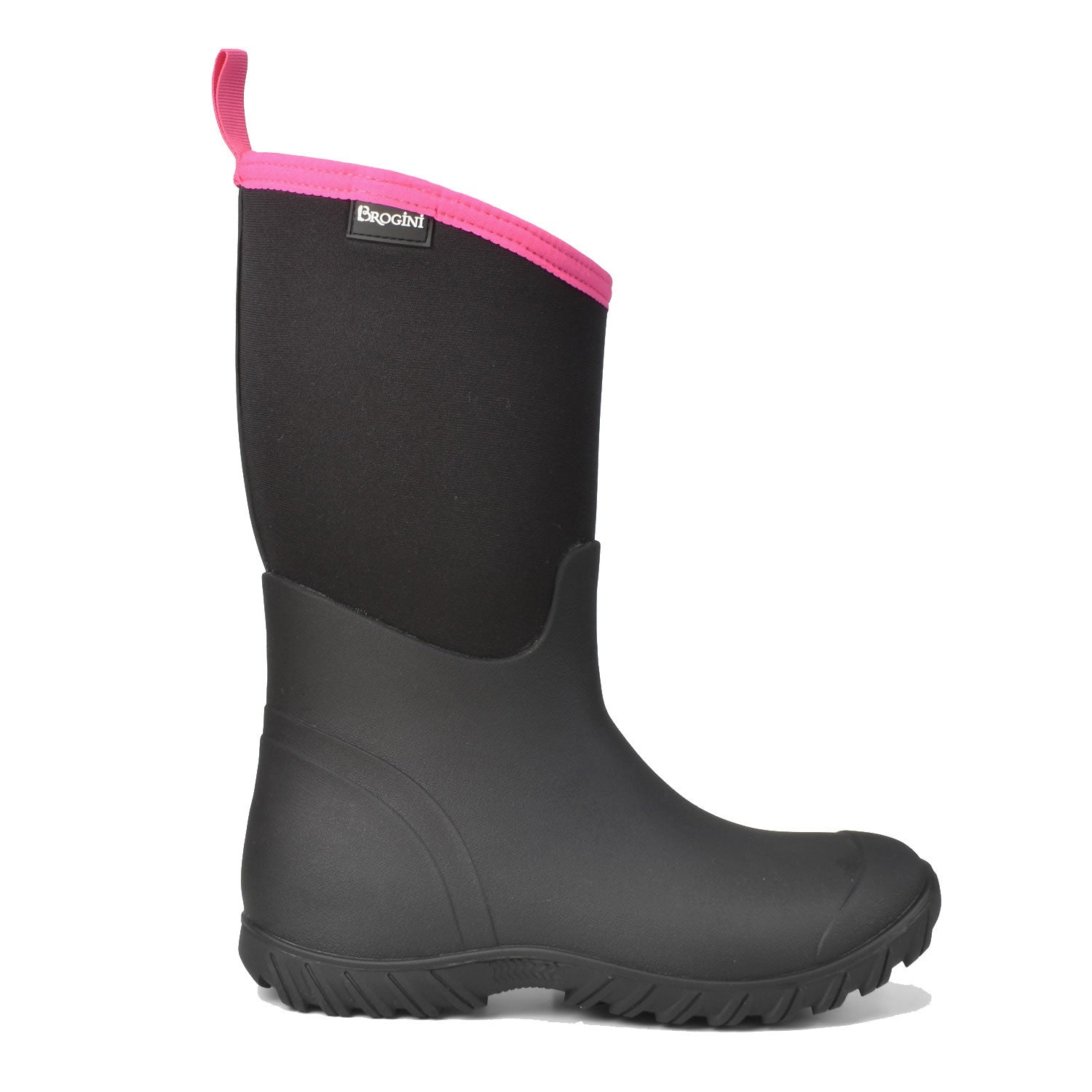 Brogini Keswick Ladies Muck Boots - Black/Pink