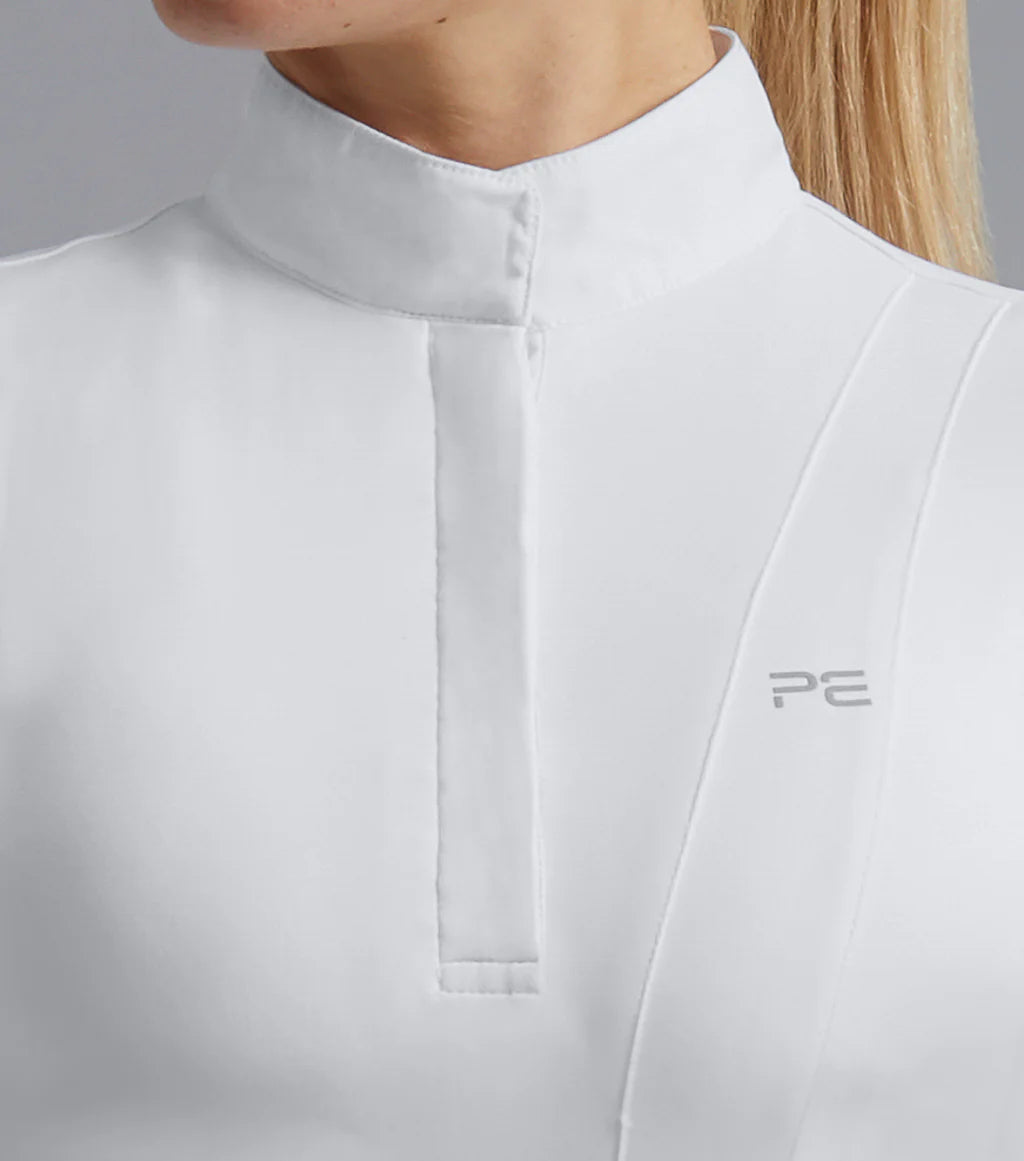 Premier Equine Bellisa Ladies Show Shirt - White