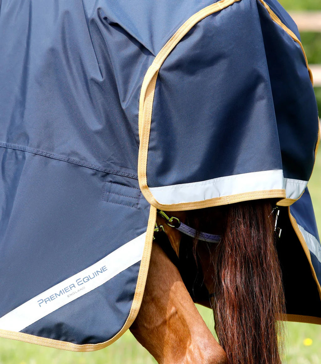 Premier Equine Buster 50g Original Turnout Rug - Navy