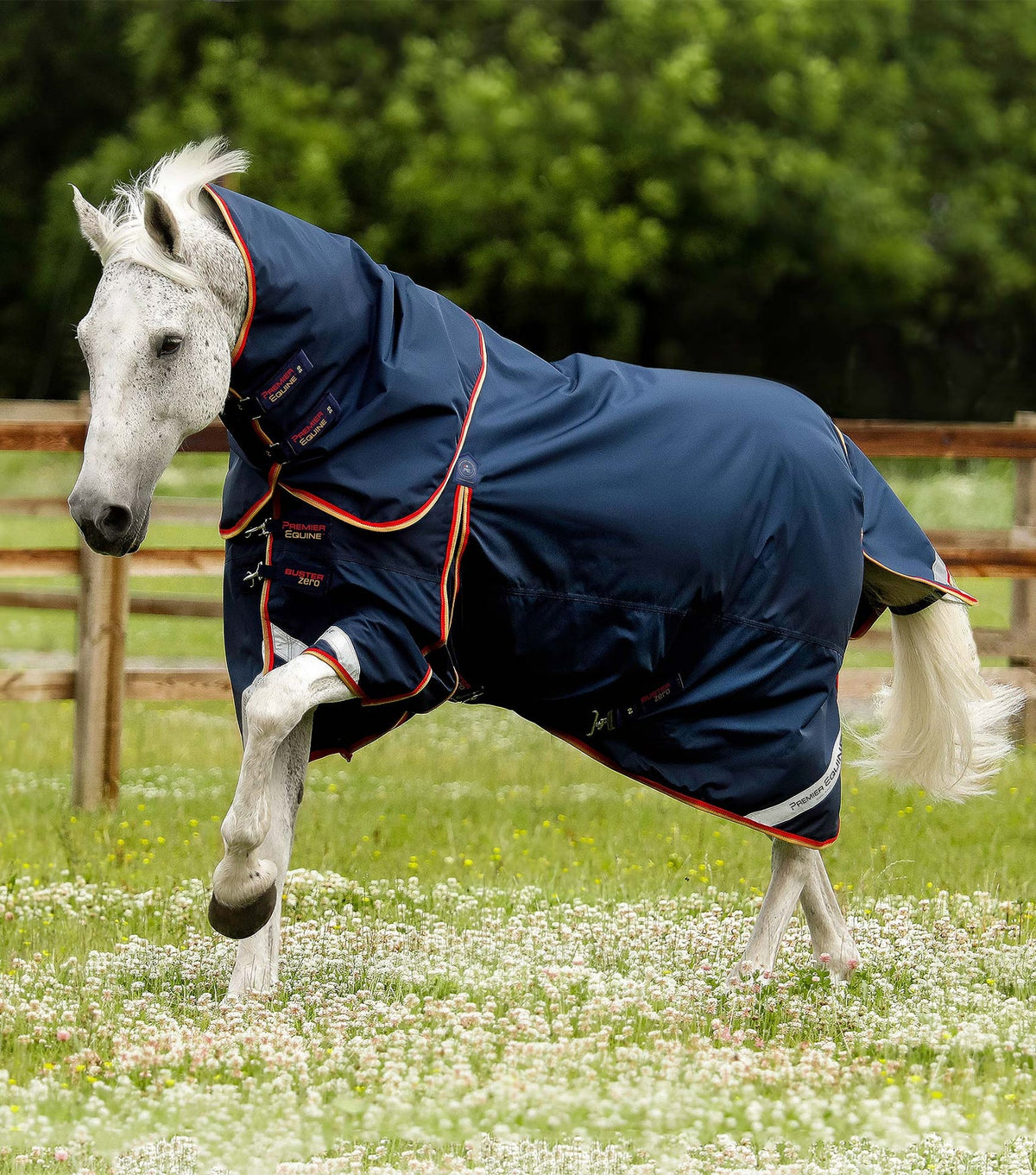 Premier Equine Buster Zero Turnout Rug with Classic Neck Cover