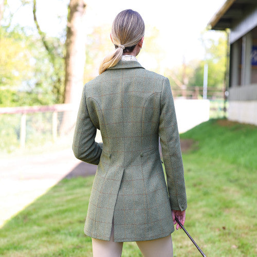 Claydon Beaufort Tweed Riding Jacket - Claydon Green