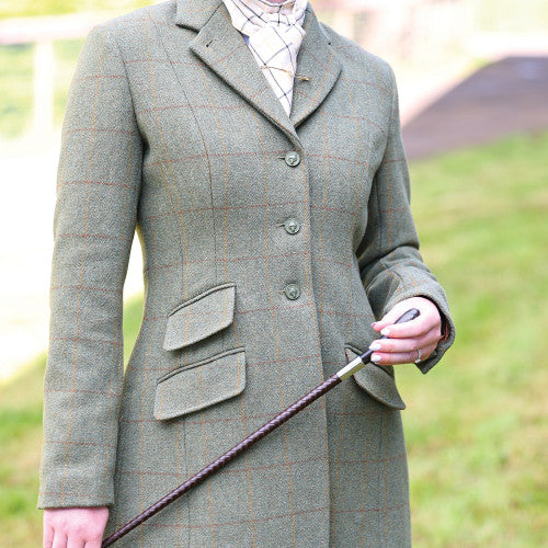 Claydon Beaufort Tweed Riding Jacket - Claydon Green