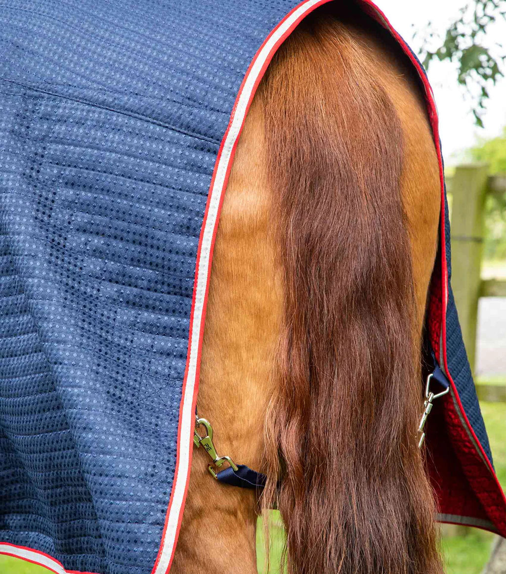 Premier Equine Combo Dry-Tech Horse Cooler Rug - Navy