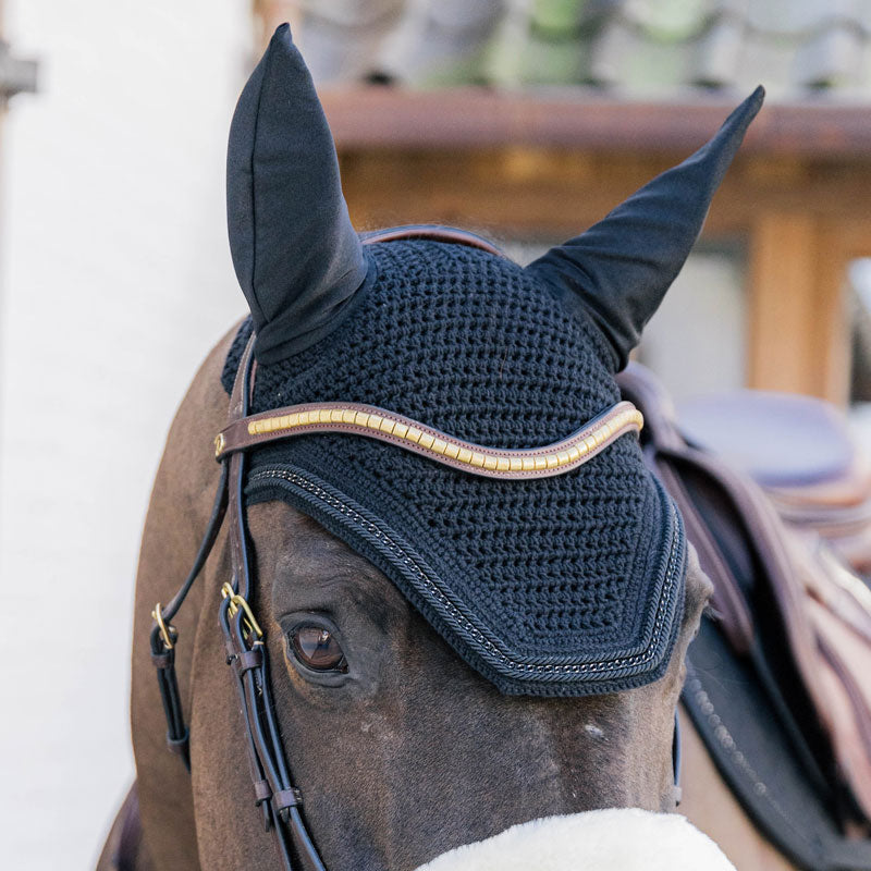 Dy’on Collection V-Shaped Clincher Browband Brass