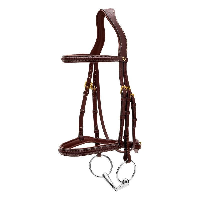 Dy’on Plaited Noseband Bridle Without Flash