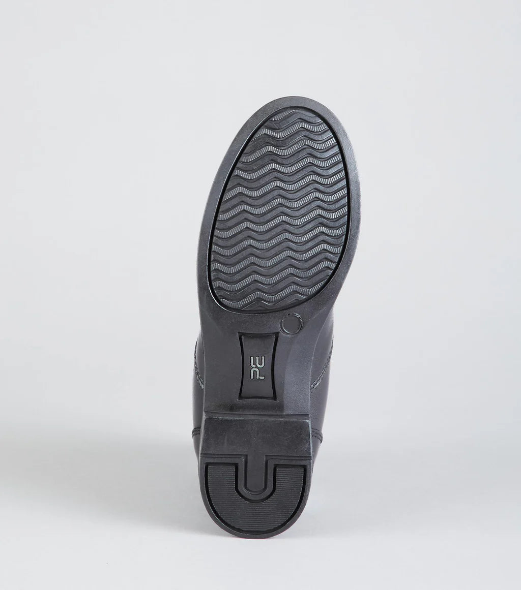 Premier Equine Elnaro Junior Leather Paddock Boot - Black