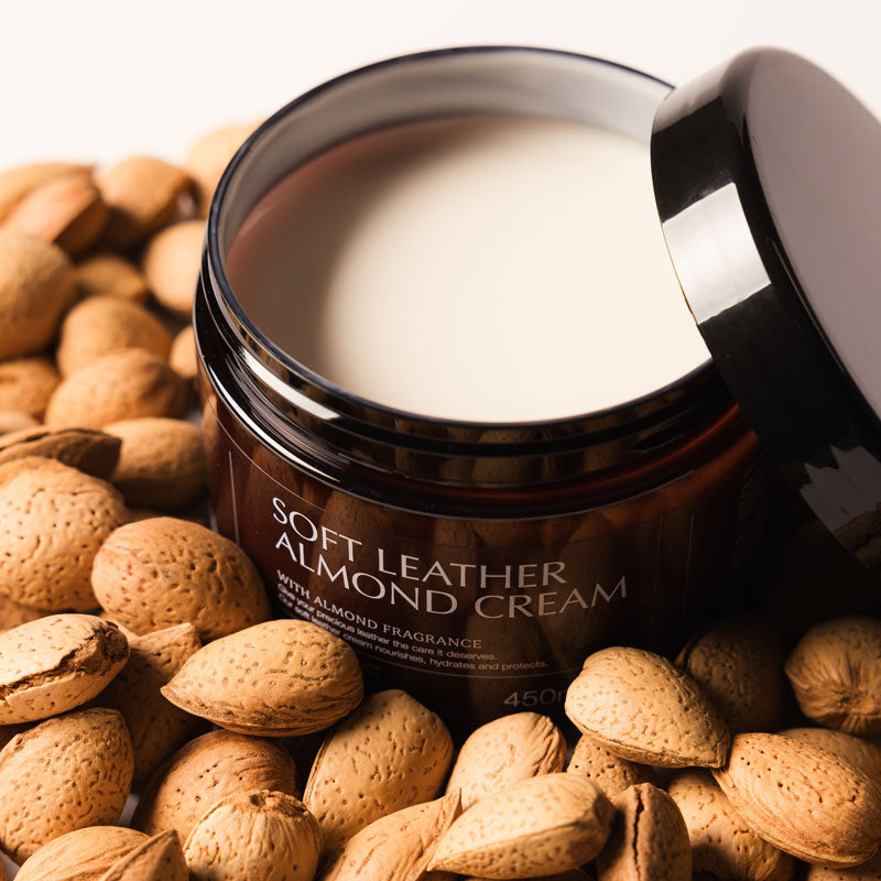 Grooming Deluxe Soft Leather Almond Cream