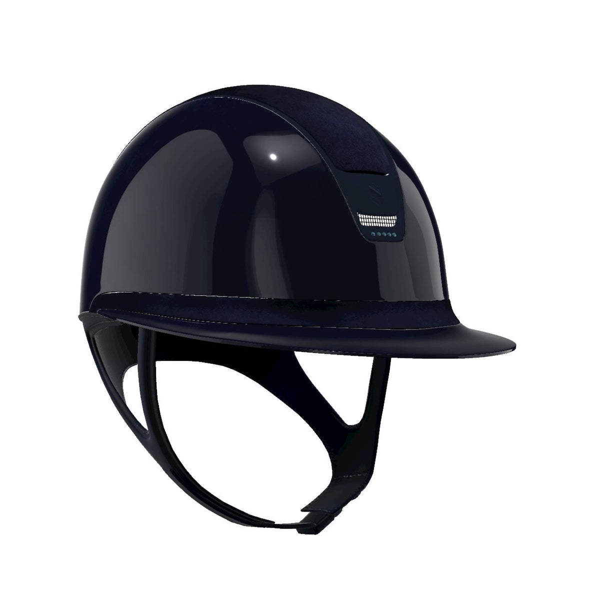 Samshield MissShield 2.0 Alcantara Top &amp; Frontal Band with Matt Blue Trim