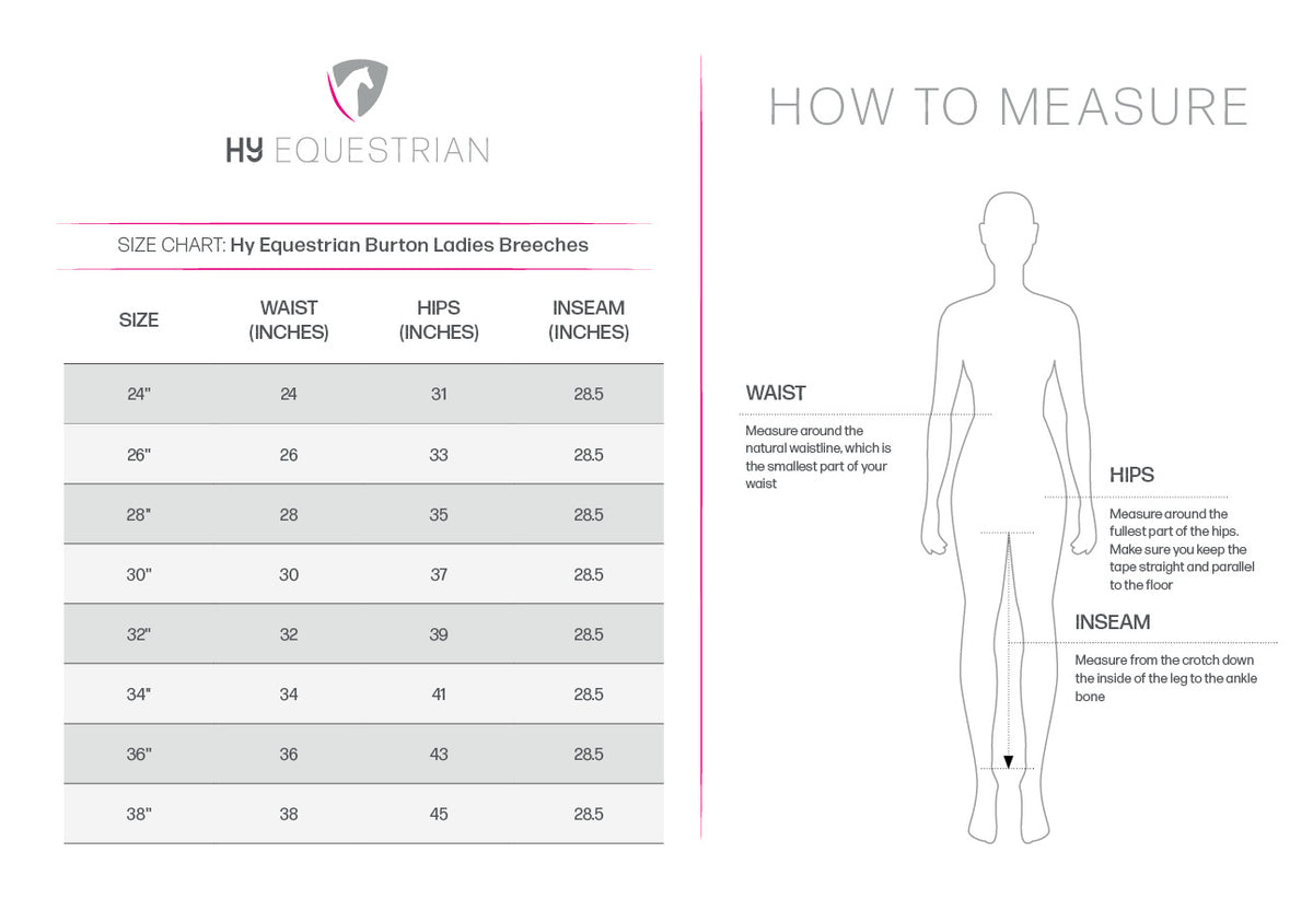 Hy Equestrian Burton Ladies Jodhpurs
