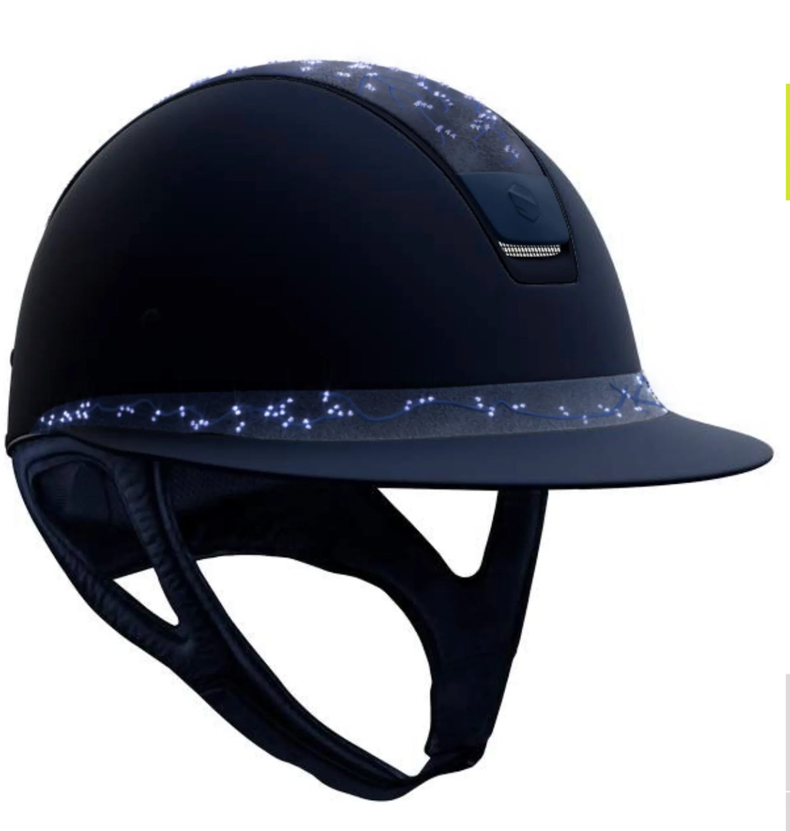 Samshield MissShield 2.0 Blue Crystal Leaf with Matt Blue Trim