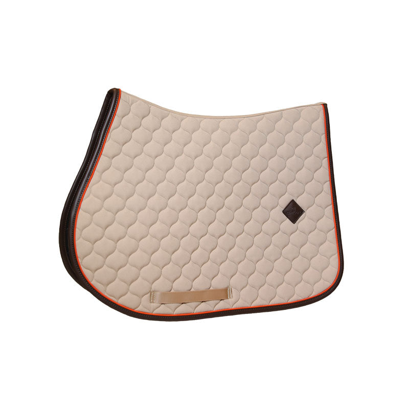Kentucky Saddle Pad Onion Quilt Neon Leather Jumping