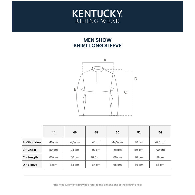 Kentucky Show Shirt Men Classic Long Sleeve