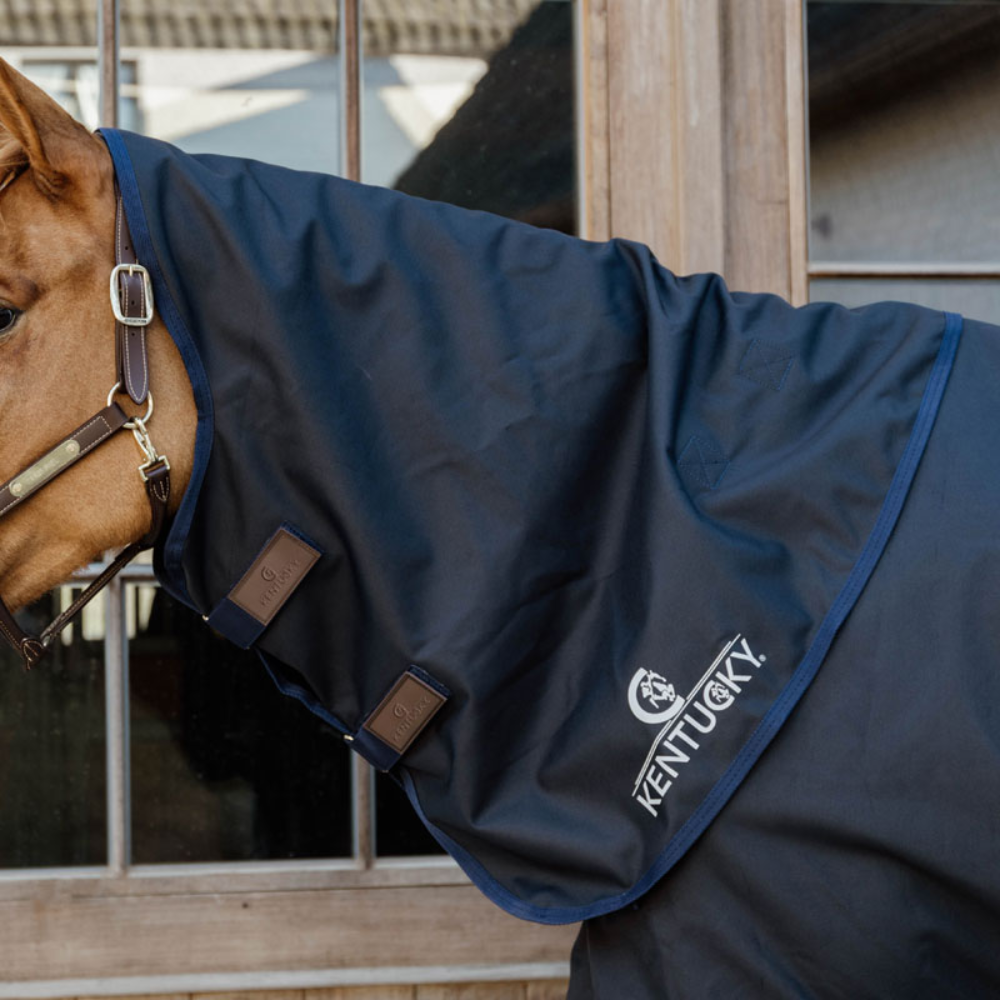 Kentucky Horsewear Waterproof Comfort Neck - Navy