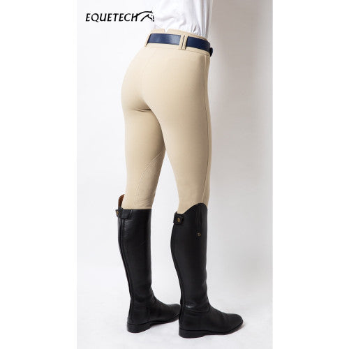 Equetech Ladies Hybrid Foxhunter Breeches - Beige