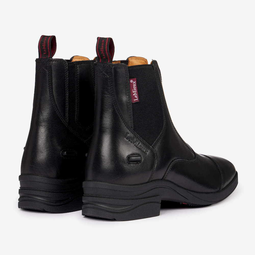 LeMieux Zip Paddock Boot -Black