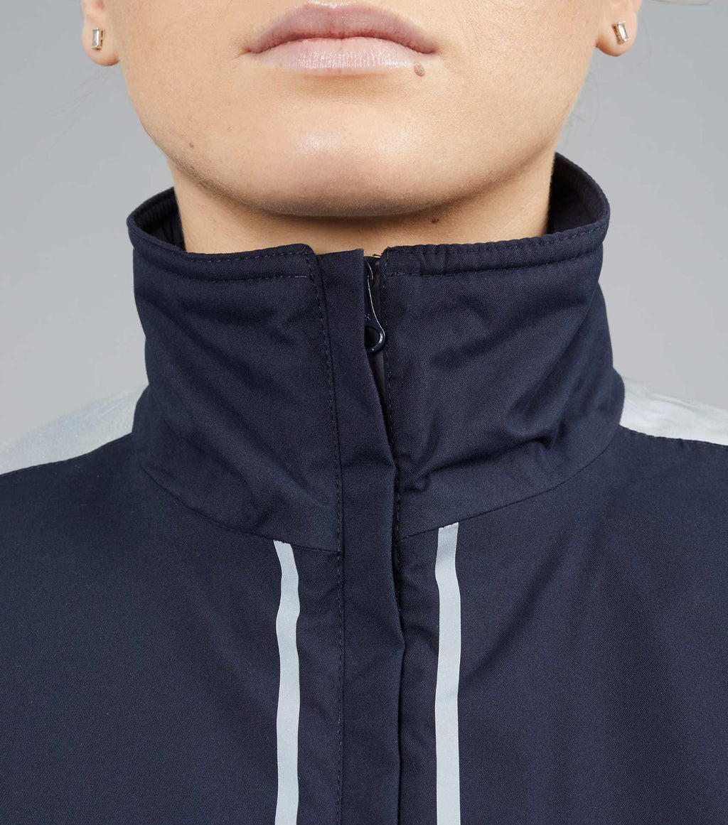 Premier Equine Lumen Reflective Unisex Riding Jacket - Navy