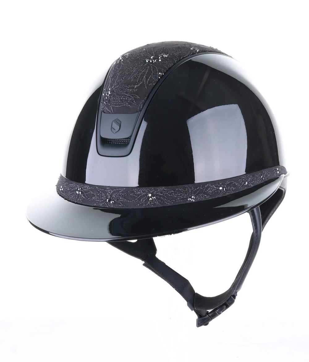 Samshield MissShield 2.0 Spring Flower Top & Frontal Band with Matt Black Trim