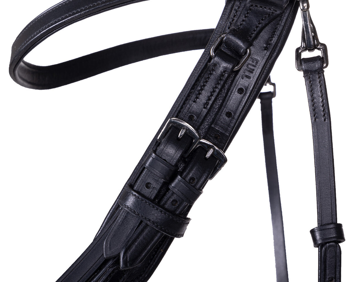PresTeq Weymouth FayPerform Bridle - Black