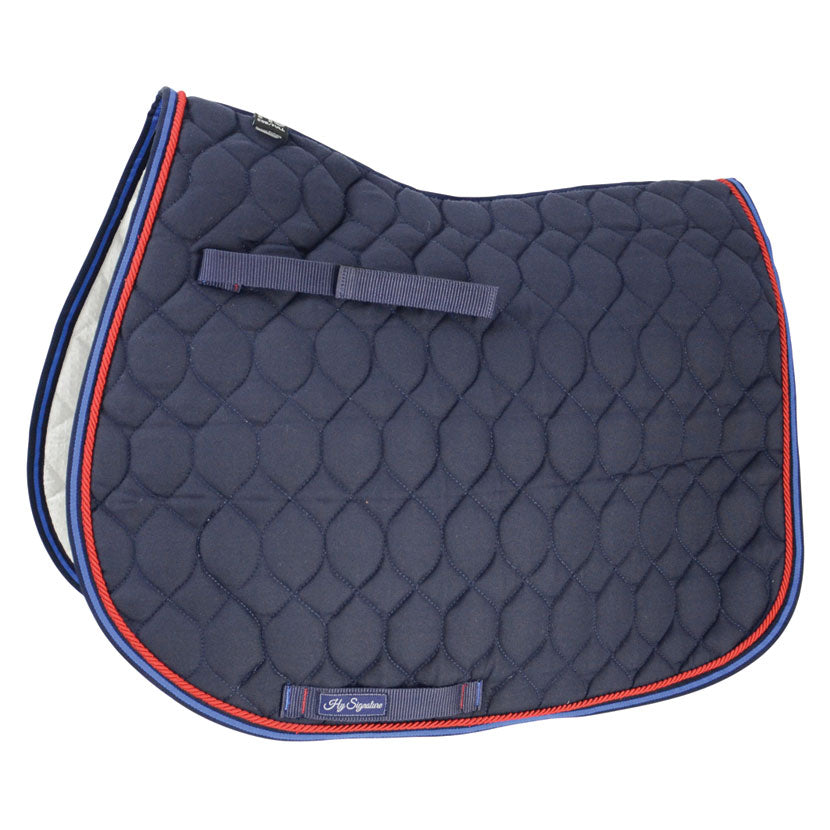Hy Signature GP Saddle Pad - Navy