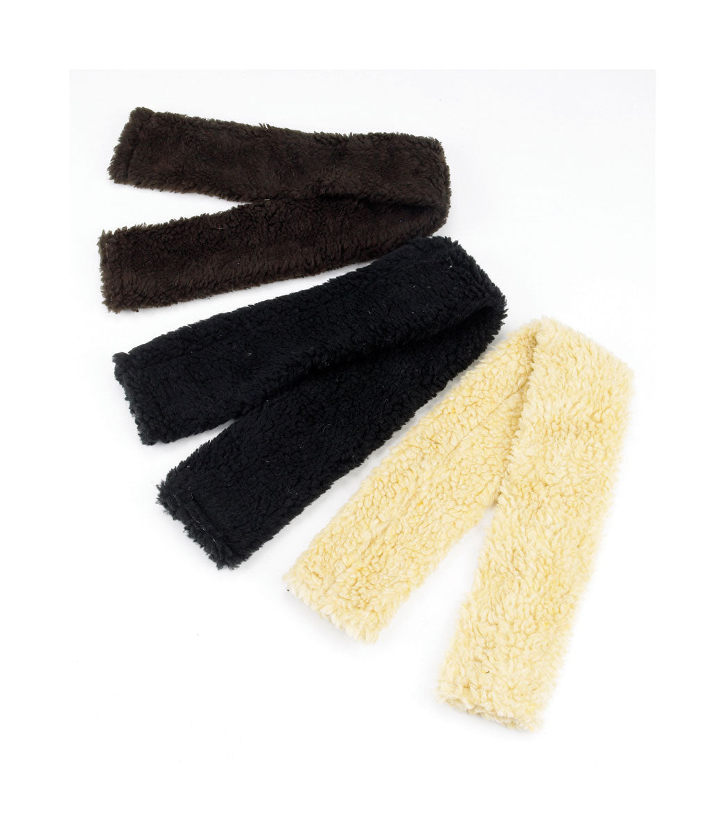 Hy Equestrian Fur Fabric Girth Sleeve