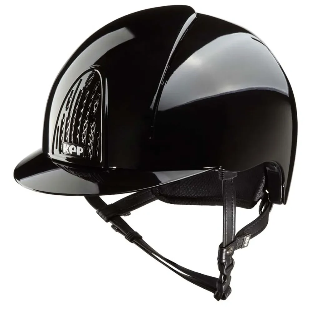 KEP Smart Polish Standard Peak -Black with Black Harness