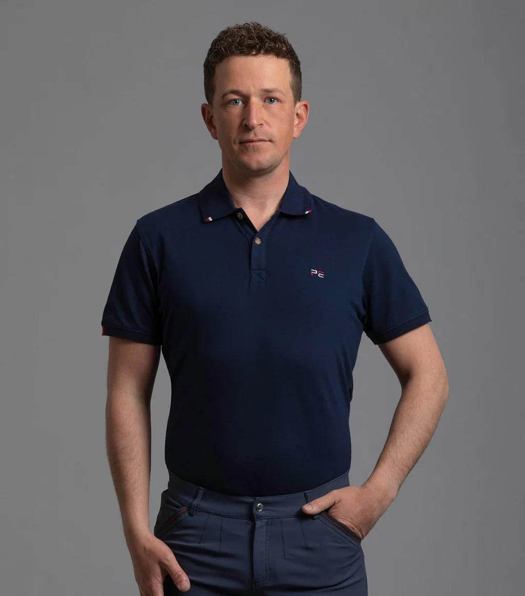 Premier Equine Respiro Men's Riding Polo Shirt