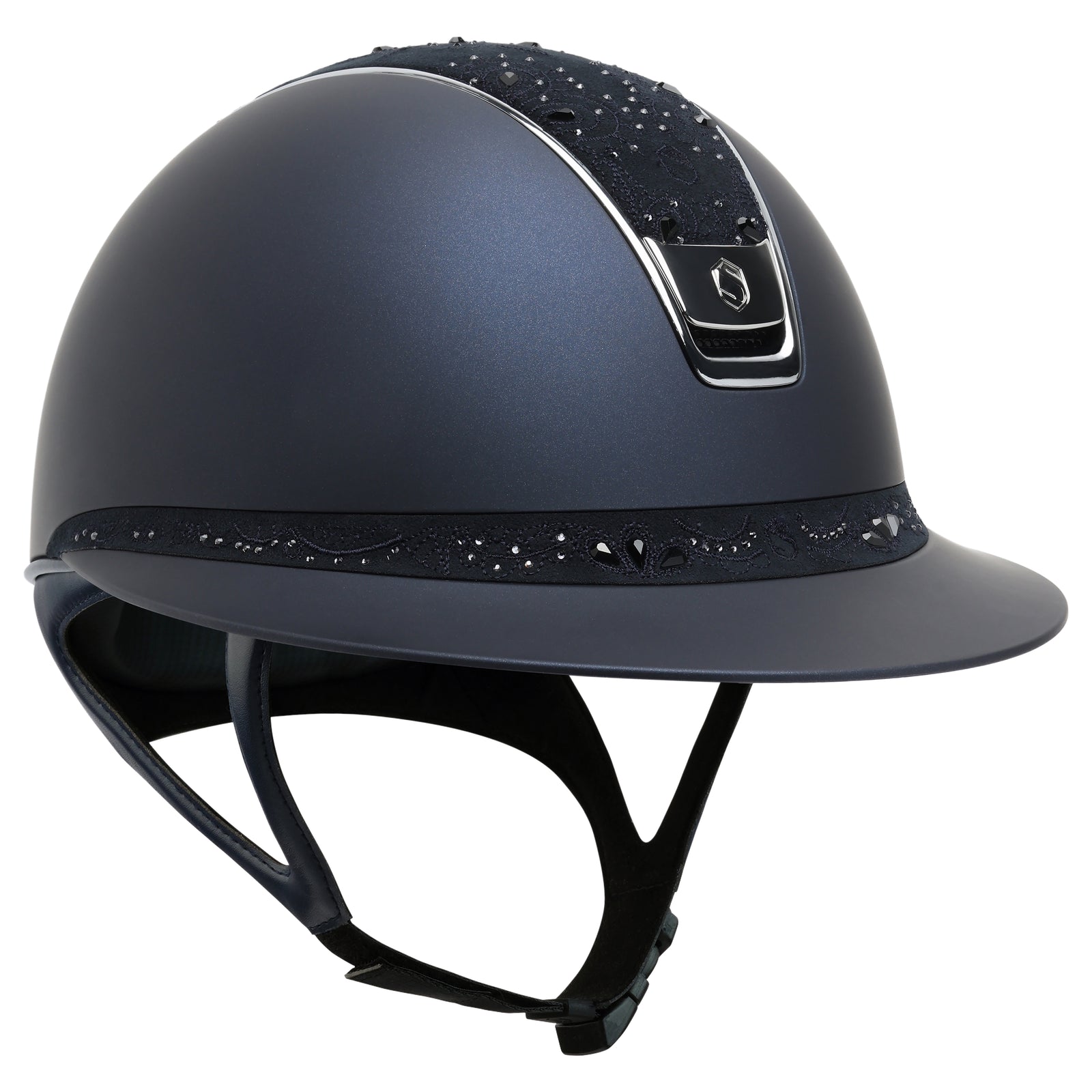 Samshield MissShield 2.0 Blue Crystal Bloom with Chrome Black Trim